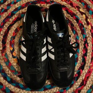 Adidas black sambas